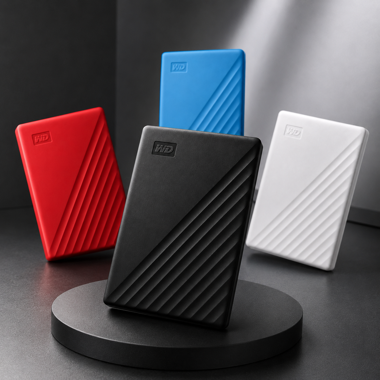 WD NEW My Passport 외장하드 5TB, 블랙