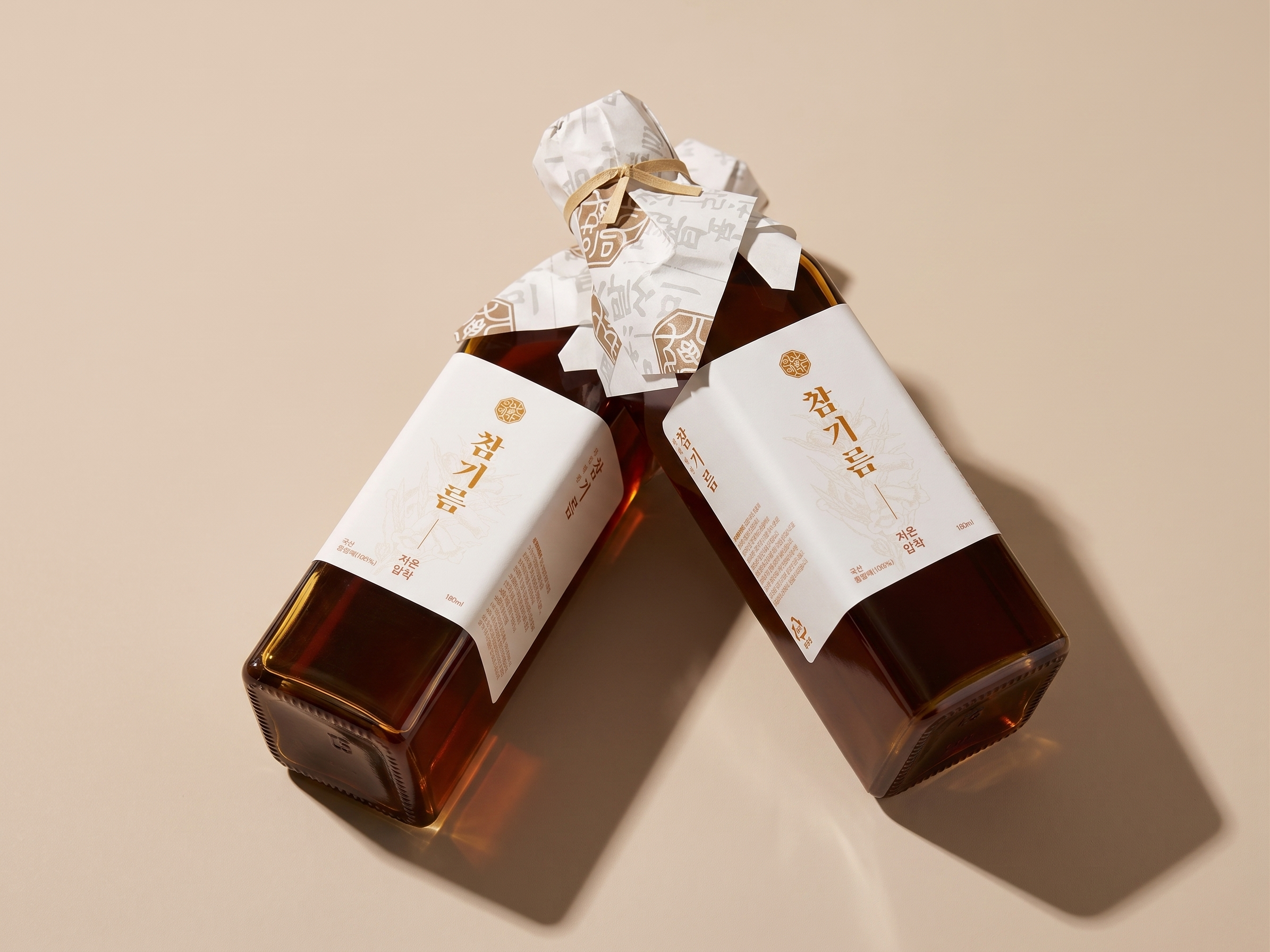 국내산 참기름 저온압착 180ml, 1개 - 상세 이미지 2