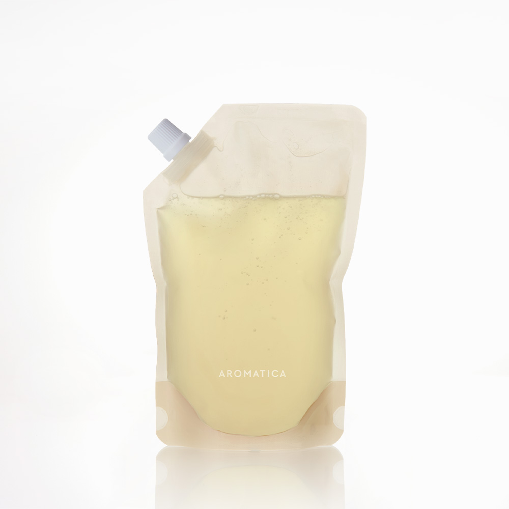아로마티카 로즈마리 스칼프 스케일링 샴푸 500ML (리필) 비건 두피 탈모 제로웨이스트 - 메인 이미지