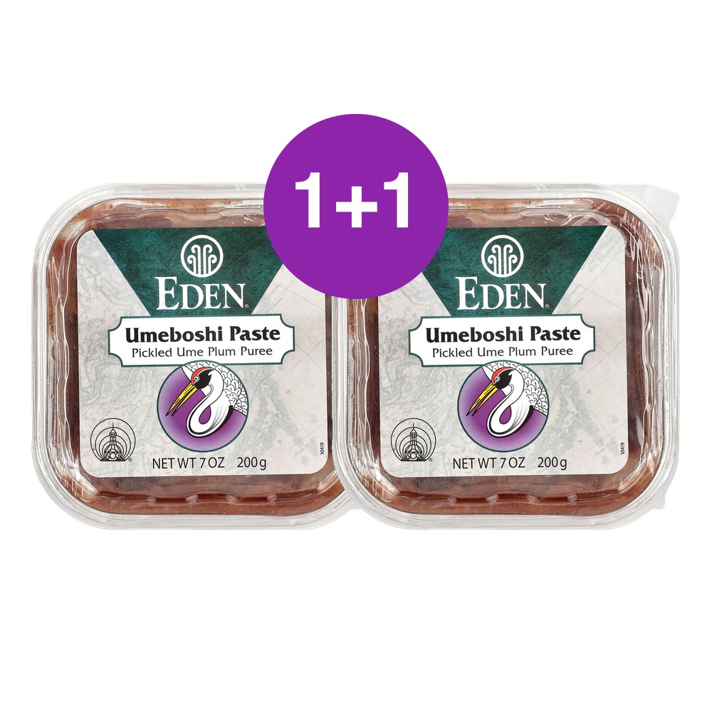 Eden Foods 우메보시 페이스트 염장 매실 퓌레 200g, 2개 - 상품 이미지