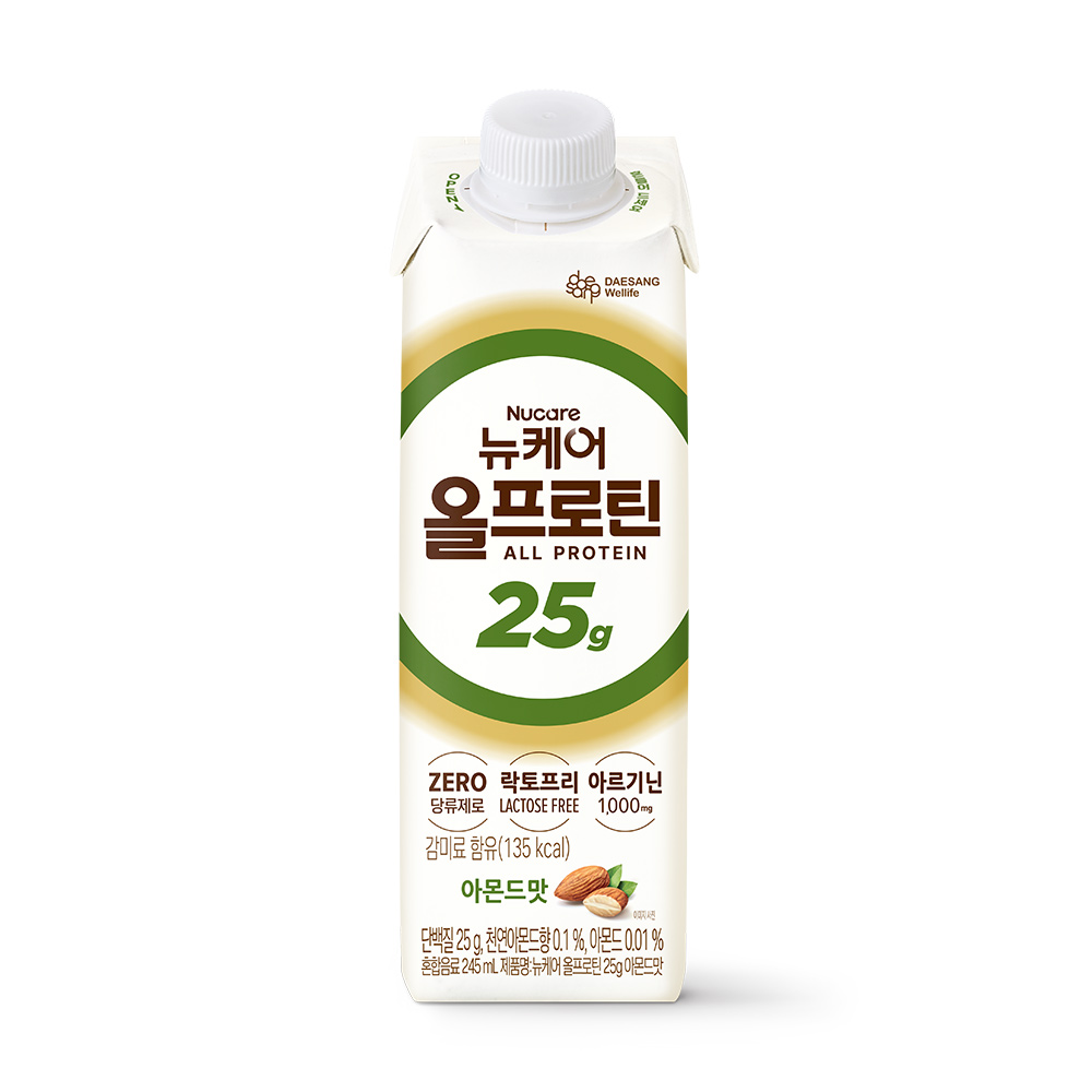 [단백질 25g] 뉴케어 올프로틴 아몬드맛 단백질음료 245ml, 48개 - 상세 이미지 2