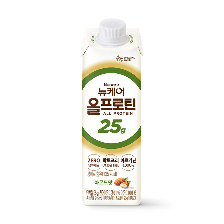 [단백질 25g 뉴케어 올프로틴 흑임자맛 단백질음료 245ml, 24개 사진 3