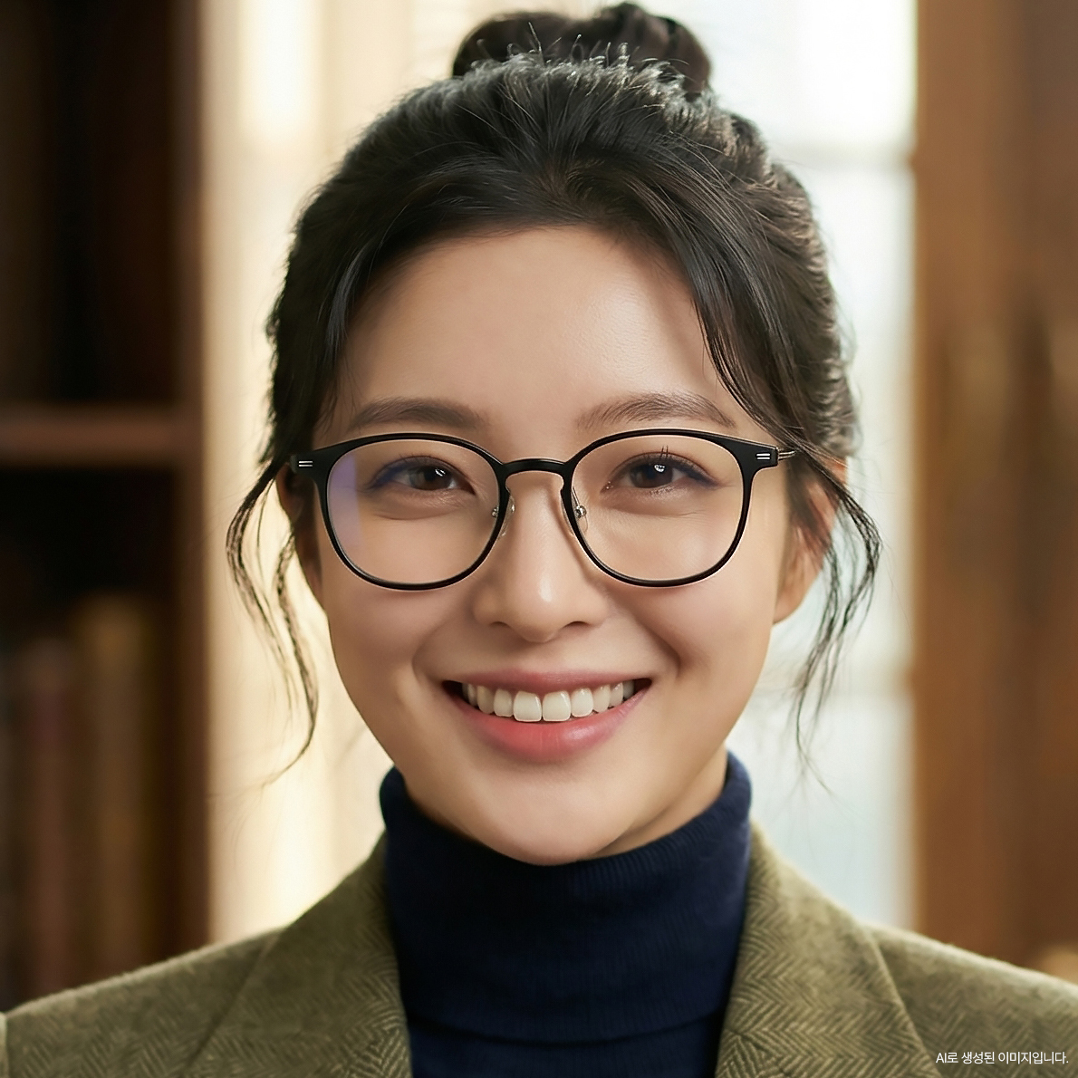 가벼운 티타늄안경테 초경량 얇은 투명뿔테안경 변색렌즈 남자 여자 블루라이트차단안경 상품 이미지