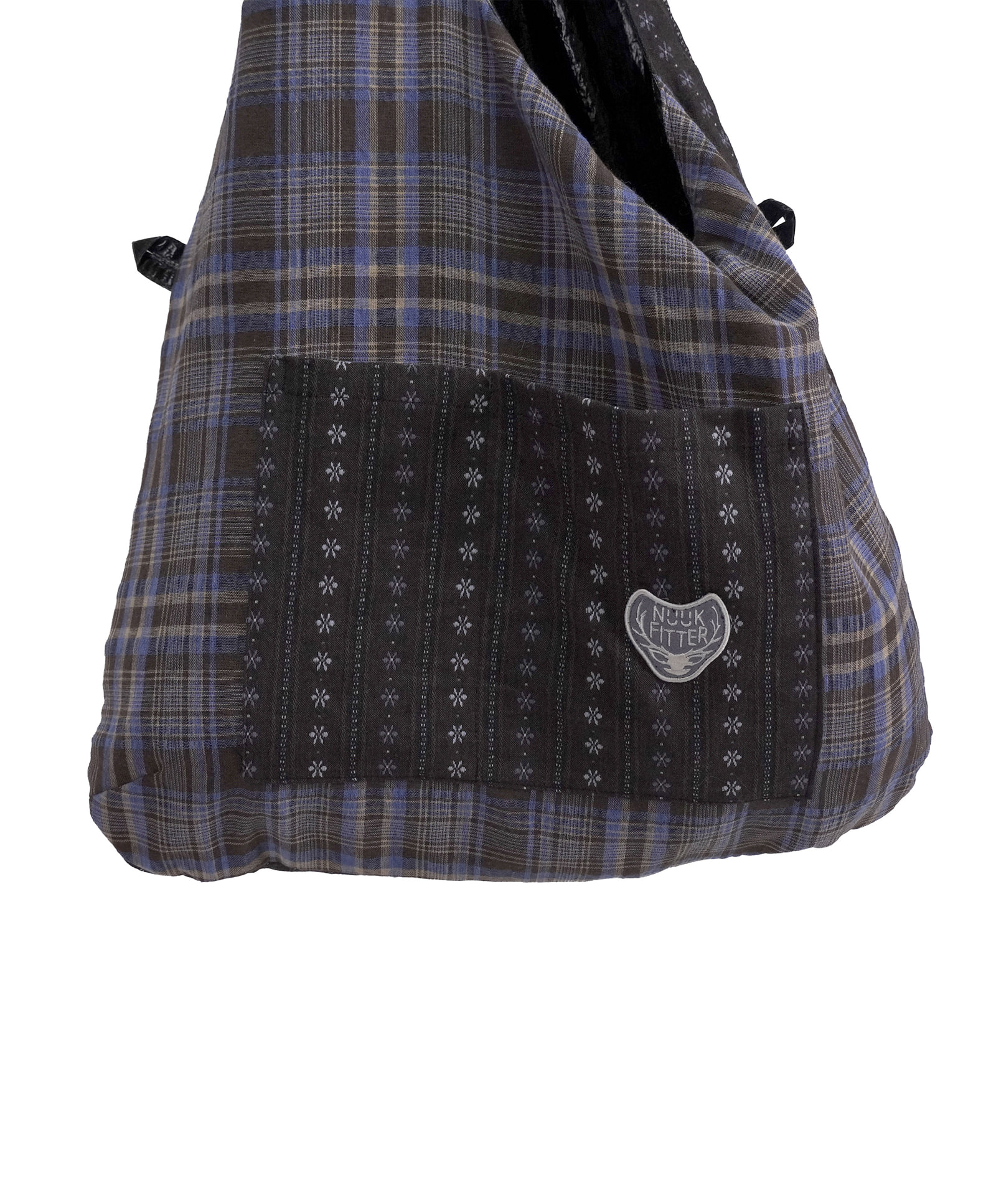 누크피터 리버서블 오버패커 백팩 가방 블랙 이미지 7