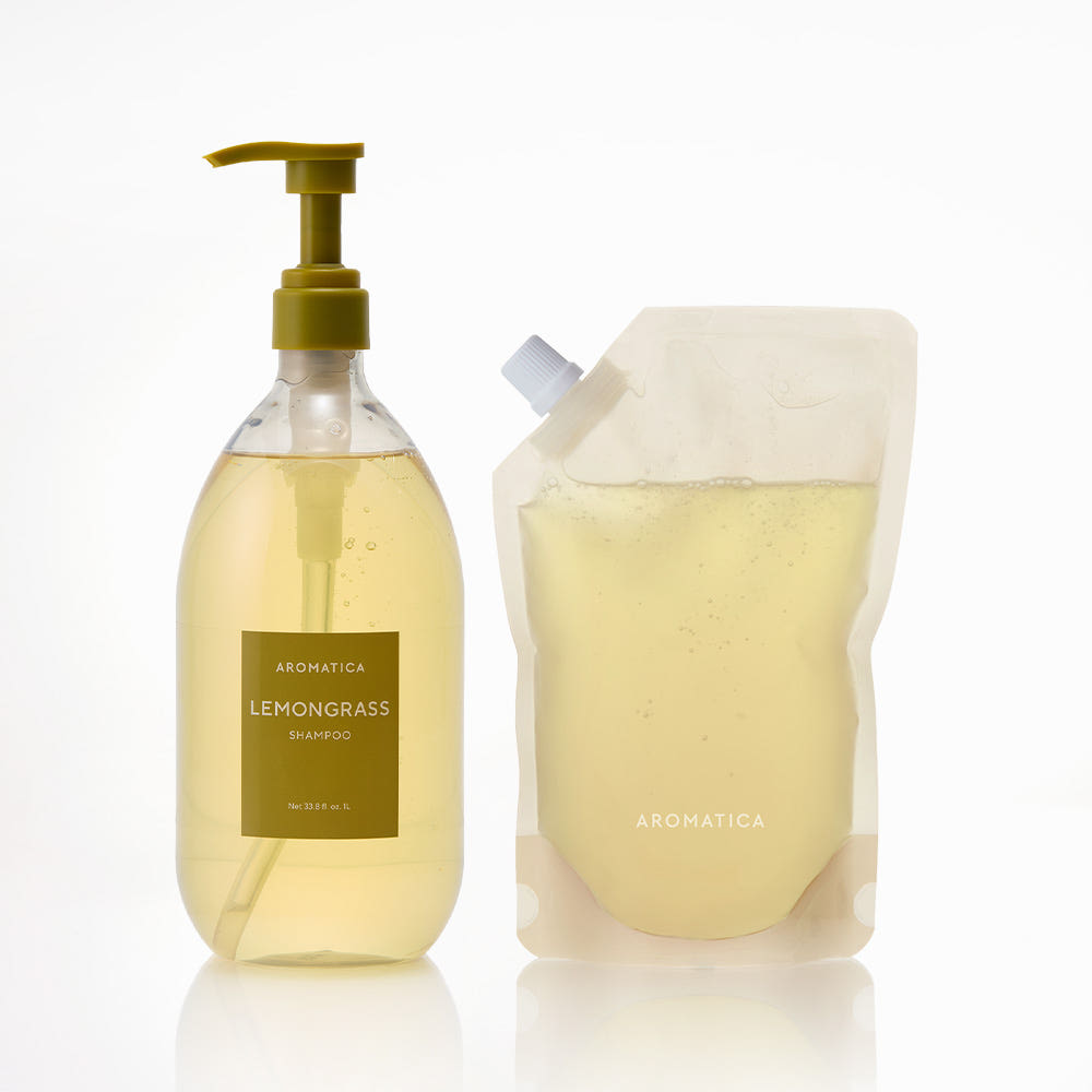 아로마티카 레몬그라스 탈모케어 샴푸 1L+리필500ML 세트 가격 비교 AROMATICA 아로마티카 레몬그라스 탈모케어 샴푸 1L+리필500ML 세트