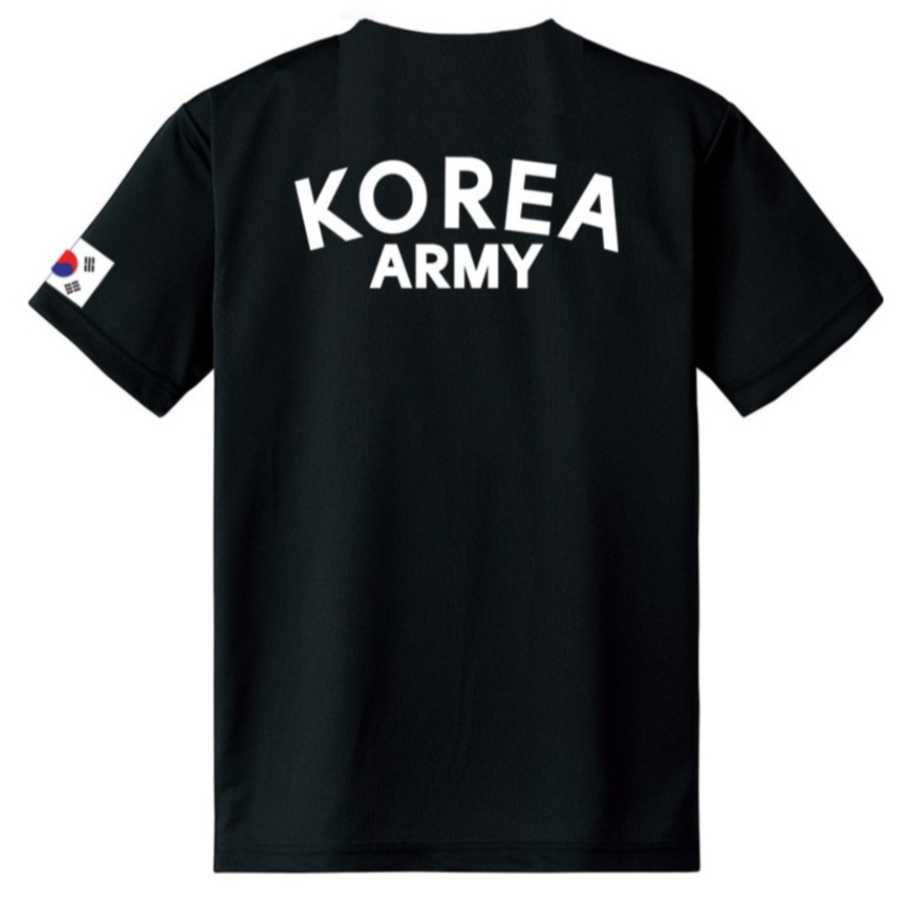코리아 로카티 아미 KOREA ROKA 쿨링 기능성 메쉬 반팔 단체티 행사 체육대회 운동 - 상품 이미지