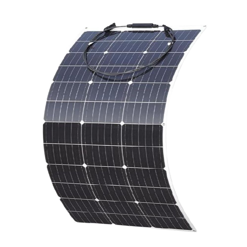 태양광 패널 플렉시블 판넬 차량용 태양열 발전 소프트 모듈 100W 590x935mm - 상품 이미지