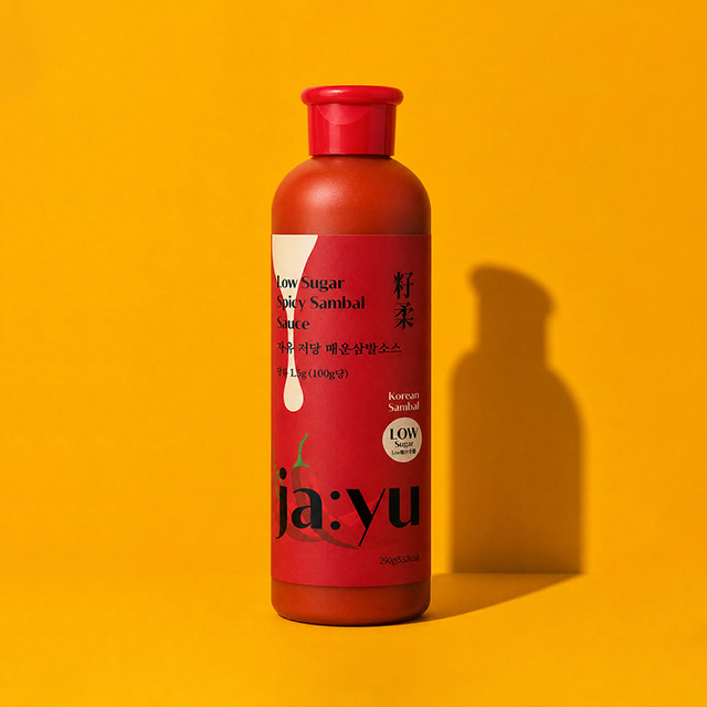 JAYU 자유 저당 매운 삼발 소스 290g - 상품 이미지