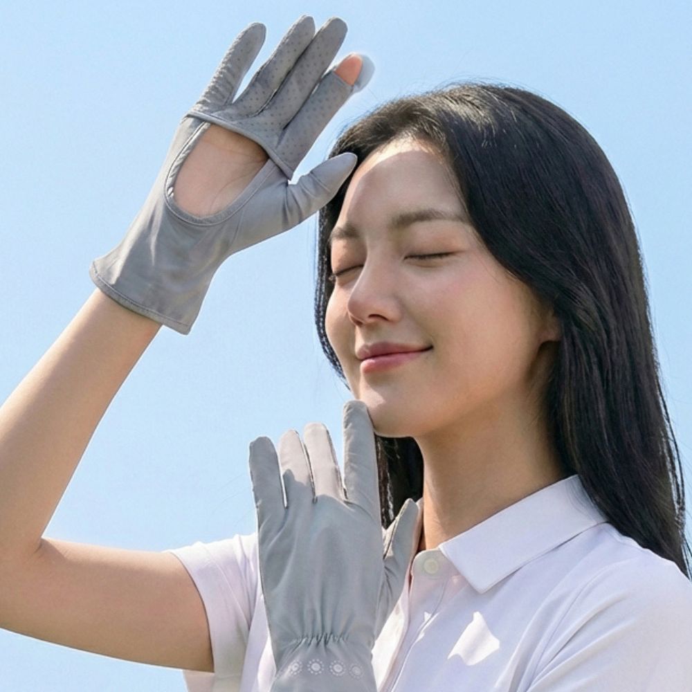 운전장갑 자외선 차단 장갑 스포츠 쿨링 장갑 - 상세 이미지 5