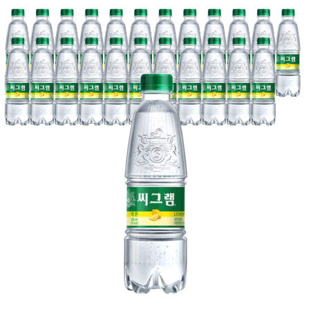 씨그램 레몬 350ml X 24펫 음료 에이드