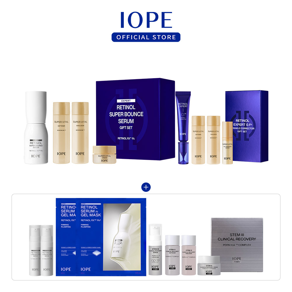 아이오페 레티놀 슈퍼 바운스 세럼 50ml + 레티놀 0.1% 30ml 기획세트 - 상세 이미지 2