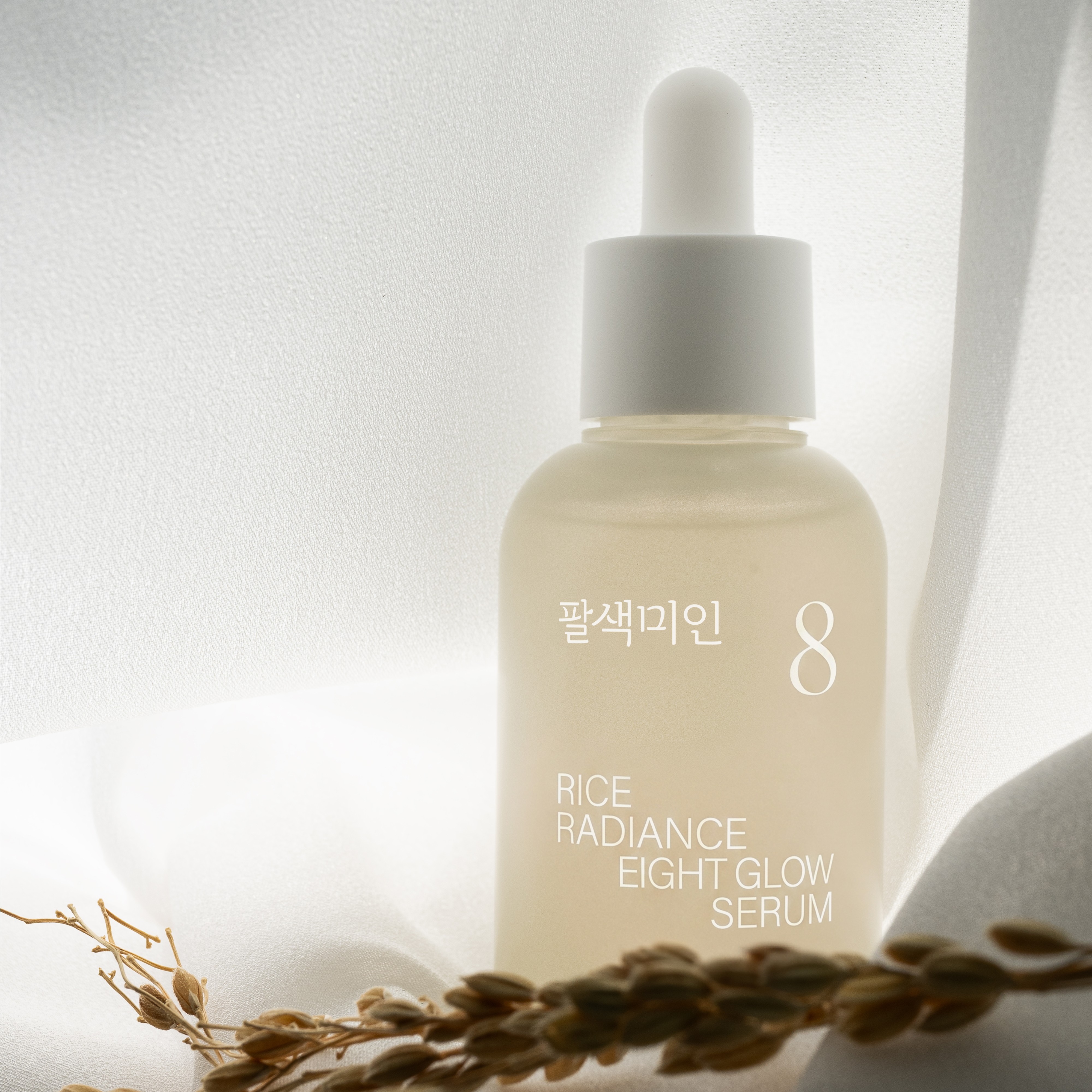 팔색미인 쌀 미백 광채 세럼 50ml 나이아신아마이드 피부톤 윤기 비건 - 상세 이미지 5