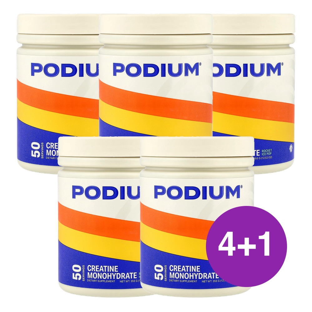 Podium Nutrition 크레아틴 일수화물 로켓 아이스 팝 355g, 5개 - 상품 이미지