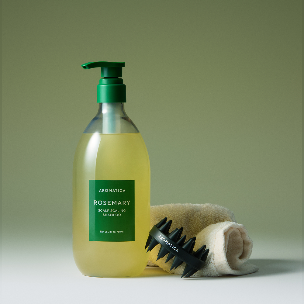 아로마티카 로즈마리 스칼프 스케일링 샴푸 750ML+리필500ML 2개 비건 탈모 기능성 상품 이미지