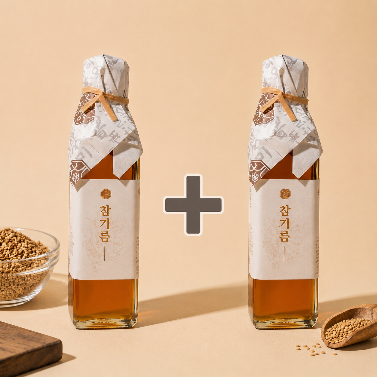 국내산 참기름 저온압착 180ml, 2개 - 상품 이미지