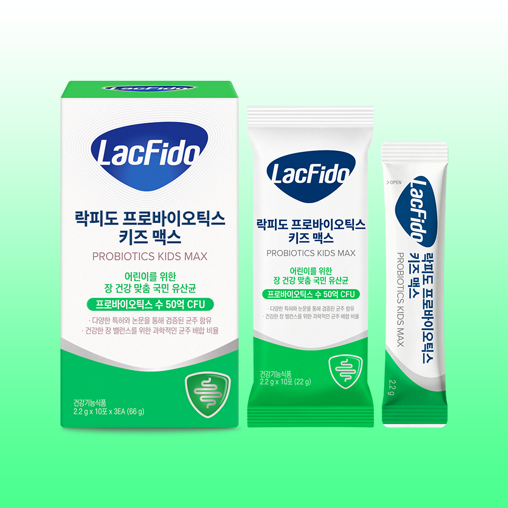 락피도 프로바이오틱스 키즈 맥스 · 락토바실러스&비피더스 50억 CFU 30포, 3개 이미지 8