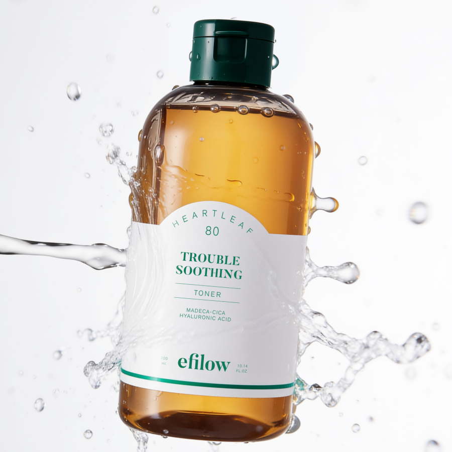 [도착보장] 에필로우 어성초 80 시카 수분 진정 토너 / 여드름 저자극 약산성 스킨 300ml, 1개 - 상품 이미지