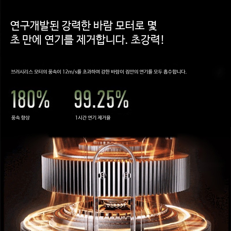 털흡입기 고양이털 강아지털 반려동물 털 흡입기 표준형 흡모 청정기 (1-15) - 상세 이미지 4