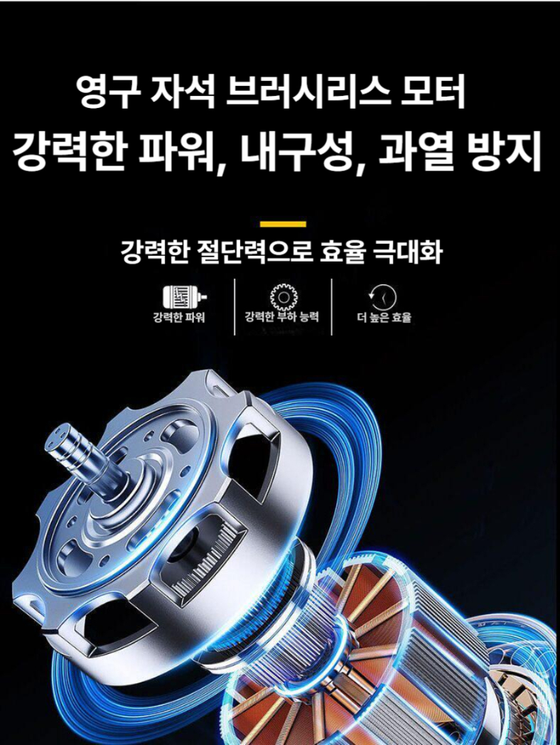 무선 철근 절단기 충전식 유압 휴대용 커터기 DC1030(40 V 듀얼 배터리) - 상세 이미지 5