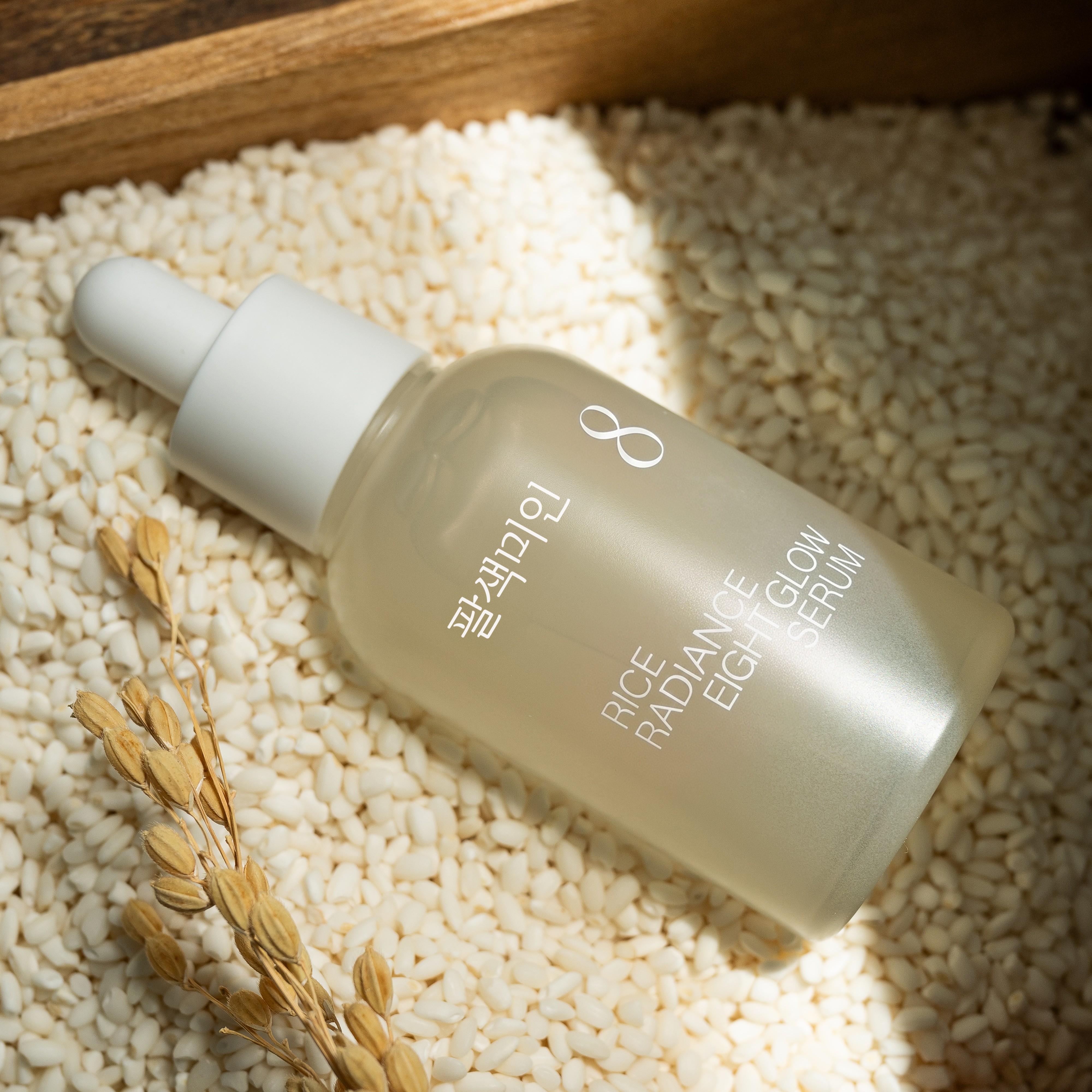 팔색미인 쌀 미백 광채 세럼 50ml 나이아신아마이드 피부톤 윤기 비건 - 상세 이미지 4