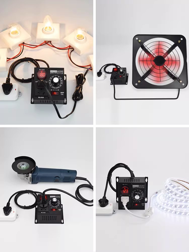 모터 속도 조절기 팬 스피드 220V 모터속도조절기 4000W - 상세 이미지 4