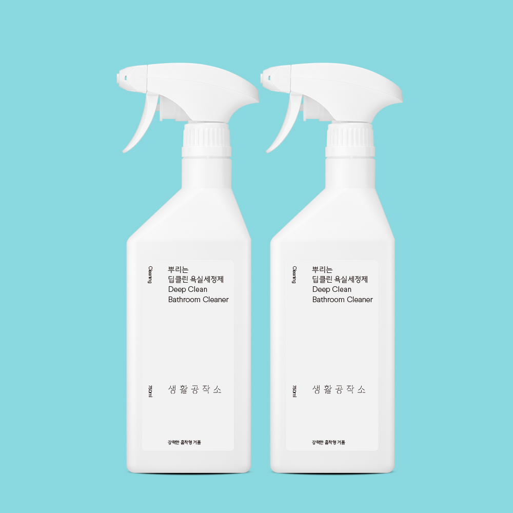 생활공작소 뿌리는 곰팡이제거제 750ml 1+1 - 상세 이미지 5