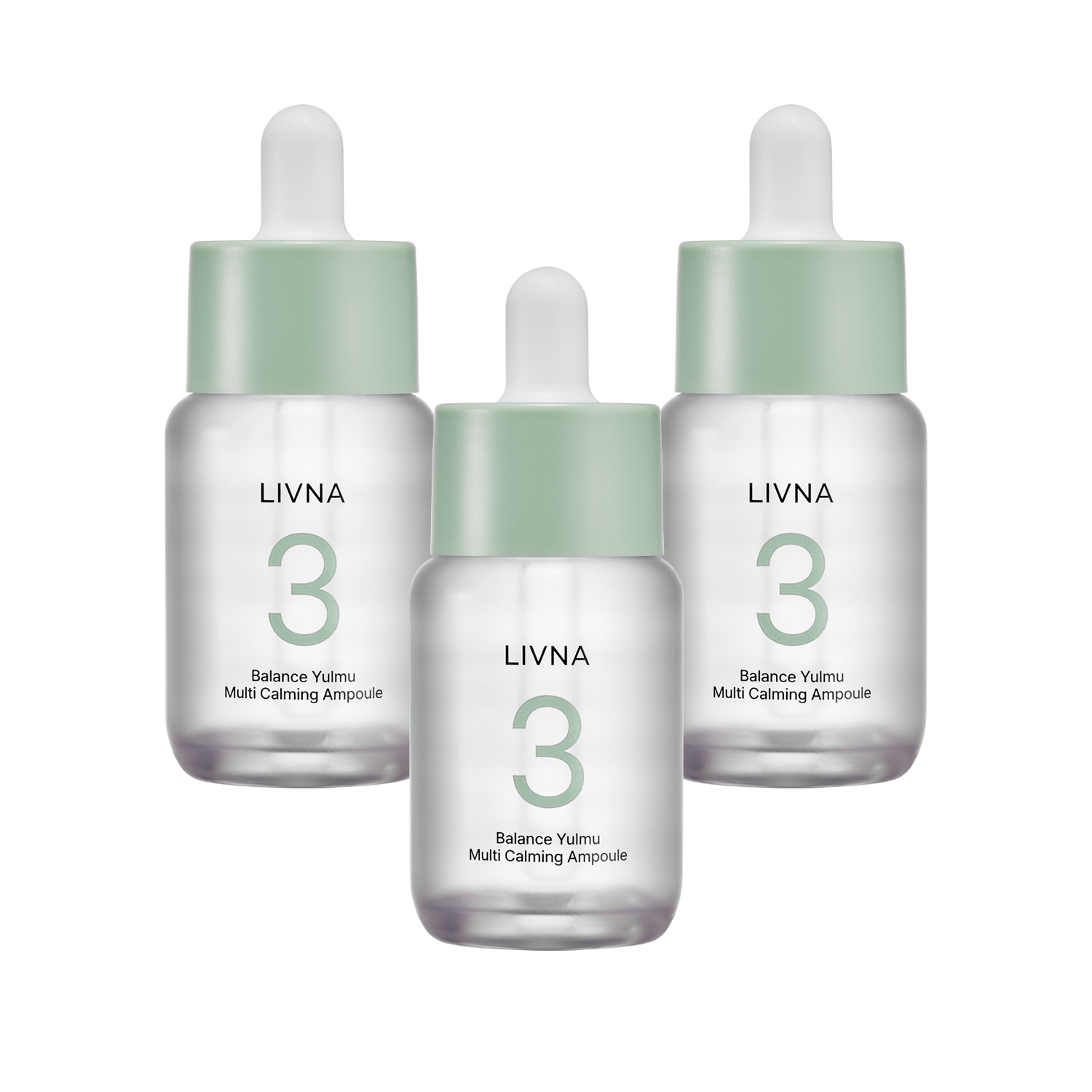 리브나 챕터3 밸런스 율무 멀티 진정 앰플 30ml, 3개