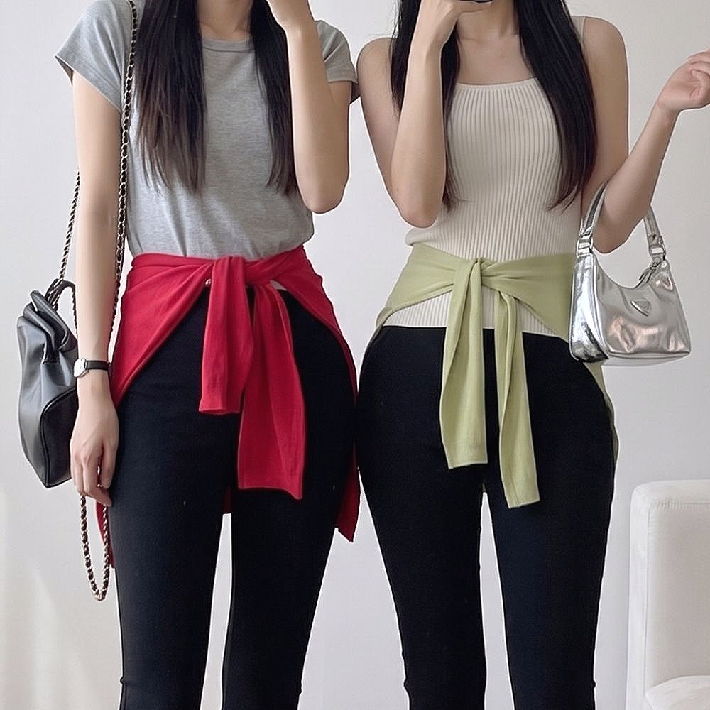 세뉴 레깅스 힙커버 커버업 랩스커트 엉덩이가리개 Y존 치마레깅스 - 상품 이미지