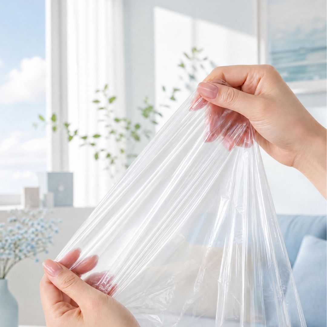 에어컨 바람 비닐 터널 5~30M 바람길 통로 비닐터널 긴 바람통로 냉기 바람터널 긴비닐 이미지 7