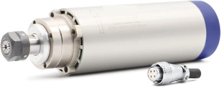 판화 기계 인버터 CNC 밀링 스핀들 모터 22Kw ER20 공랭 공랭식 80x224mm 4 베어링(220 스틸 볼 베어링) 220 Steel Ball Bearing