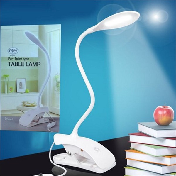 독서등 usb 스탠드 집게형 led 스탠드 공부방 침대 책상 클립 - 상품 이미지