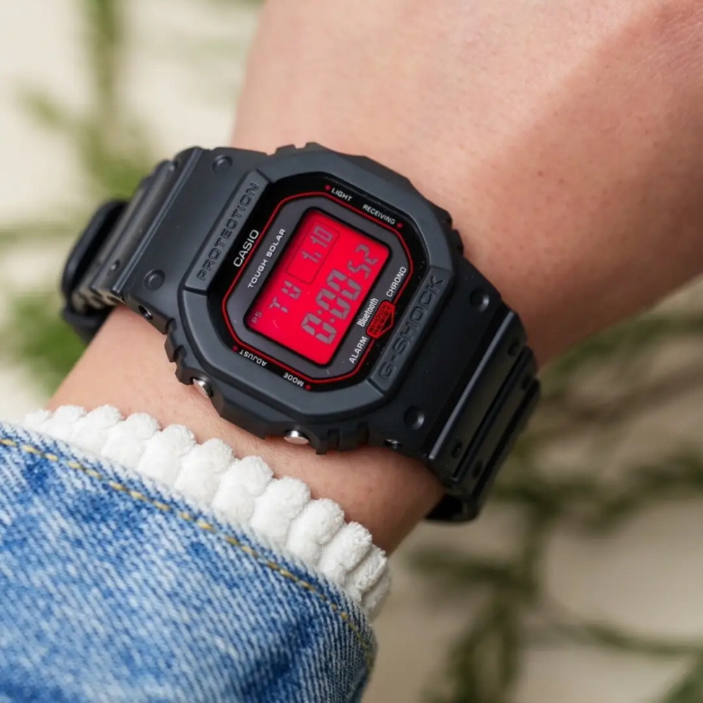 CASIO 카시오 스퀘어 블러드 손목시계 류선재 시계 GW-B5600AR-1PR - 상세 이미지 2