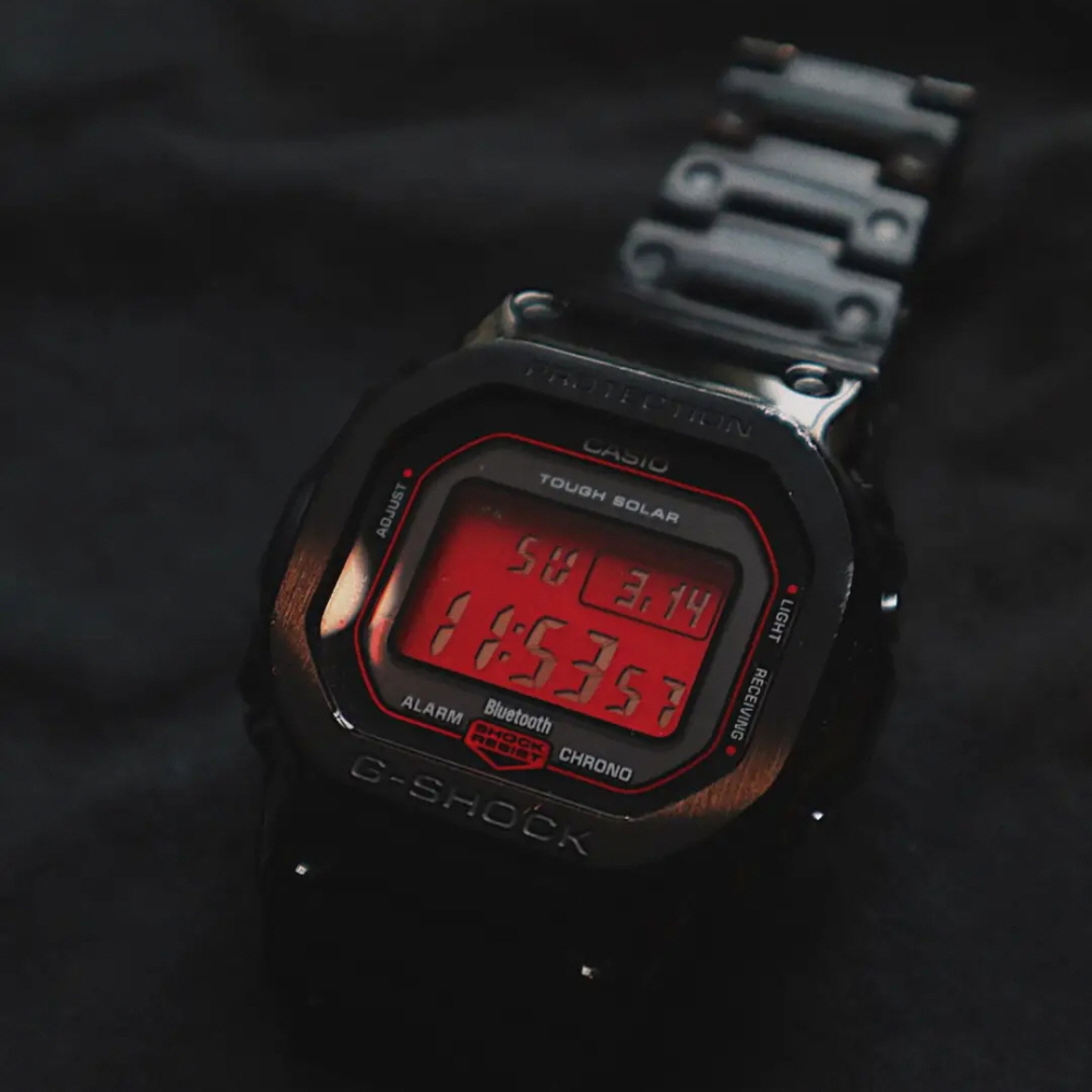 CASIO 카시오 스퀘어 블러드 손목시계 류선재 시계 GW-B5600AR-1PR 이미지 8