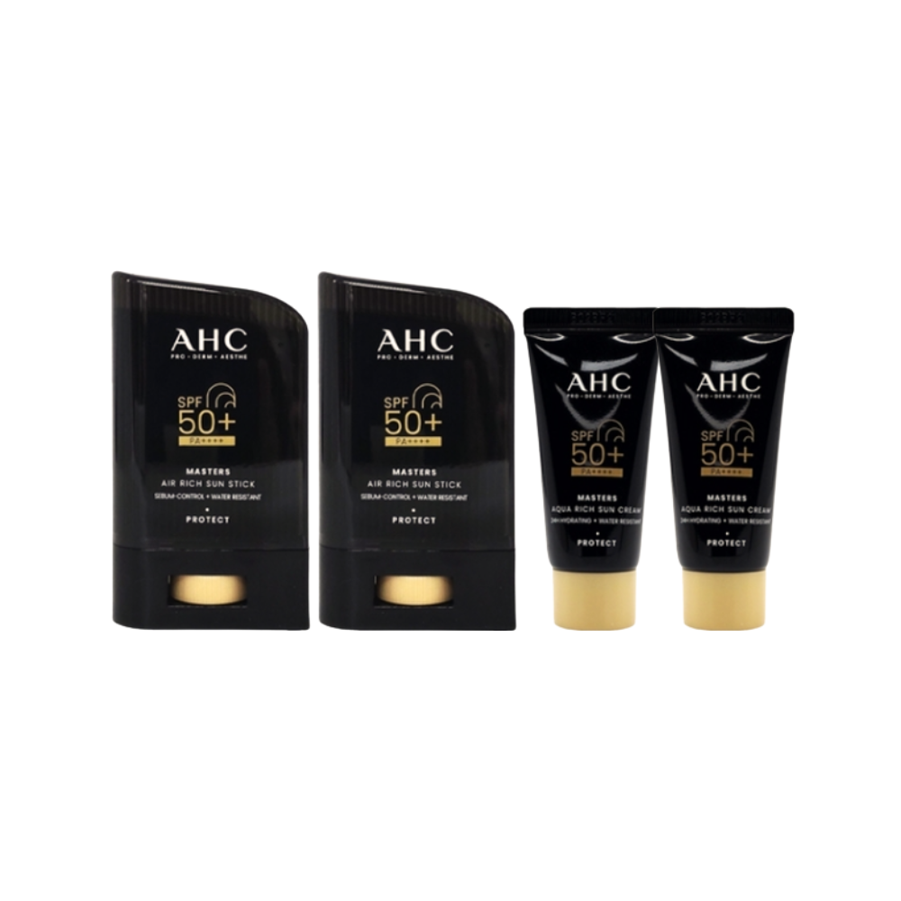 AHC 마스터즈 선스틱 22g x 2개 선크림 10g x 2개 - 상품 이미지