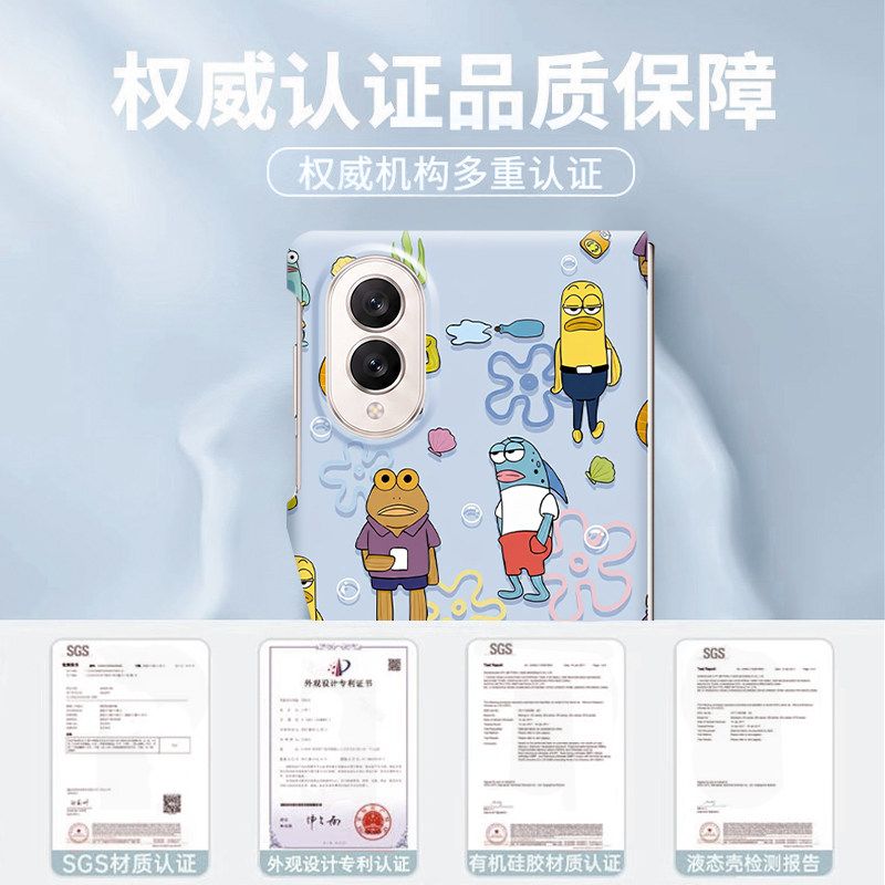 갤럭시폴드8 케이스 fold 8 스폰지밥 비키니시티 폴더블 카메라 보호 - 상세 이미지 4