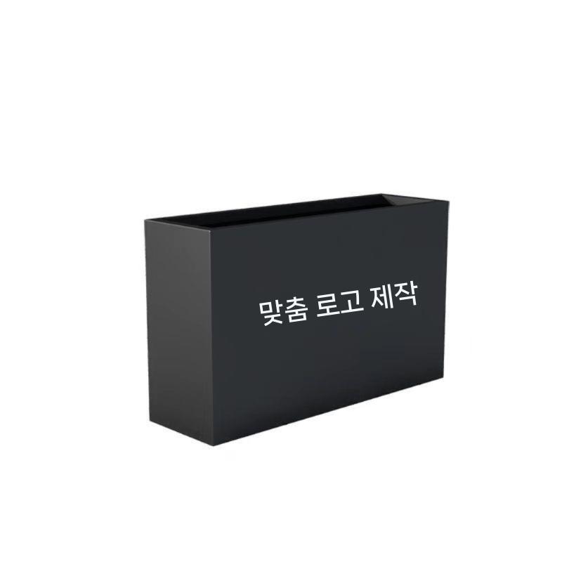 대형 화단 플랜트박스 테라스 철제 카페 야외 텃밭 베란다 옥상 직사각 - 상세 이미지 2