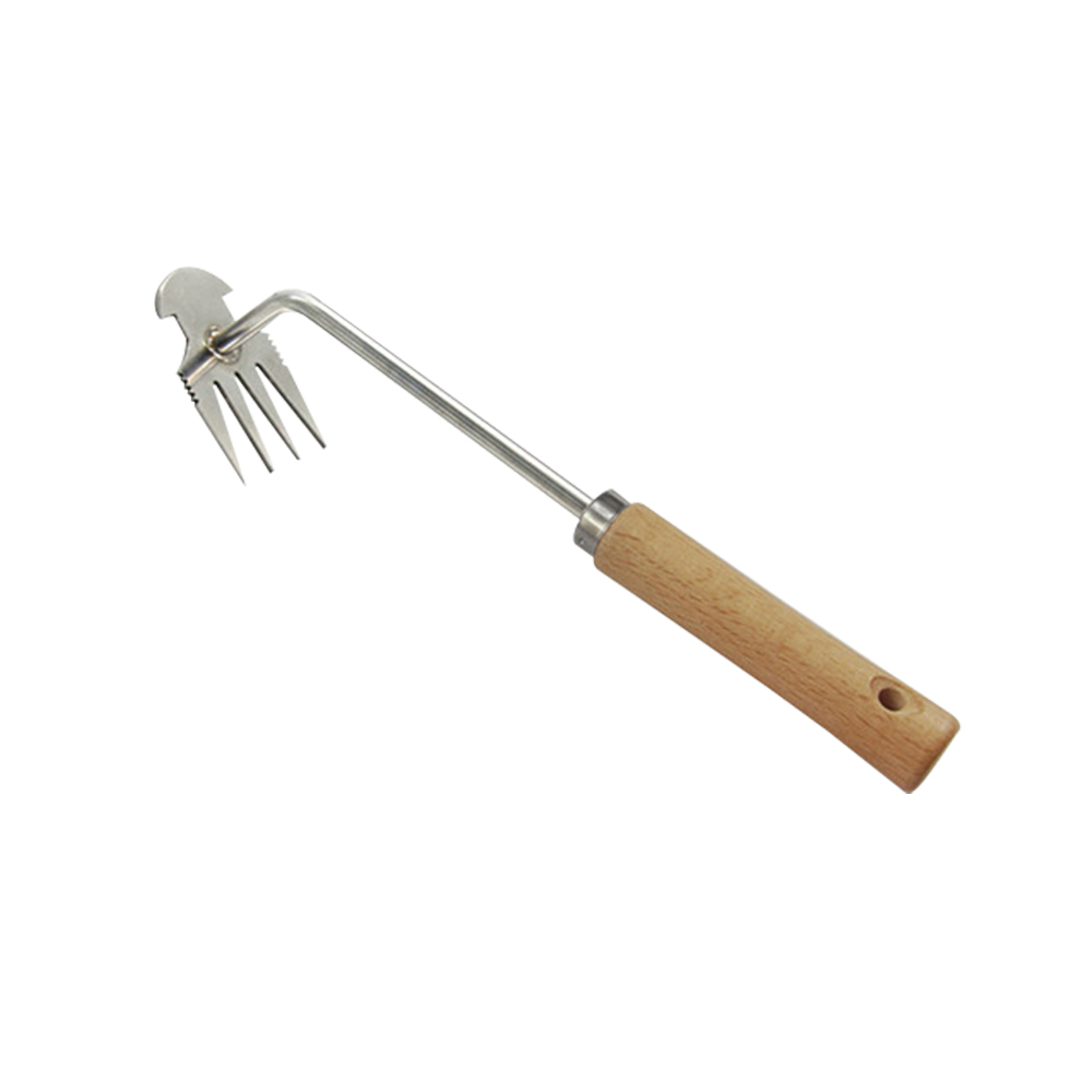 화단 정원 잡초제거기 호미 텃밭 농기구 제초기 괭이 2발41CM - 상세 이미지 5