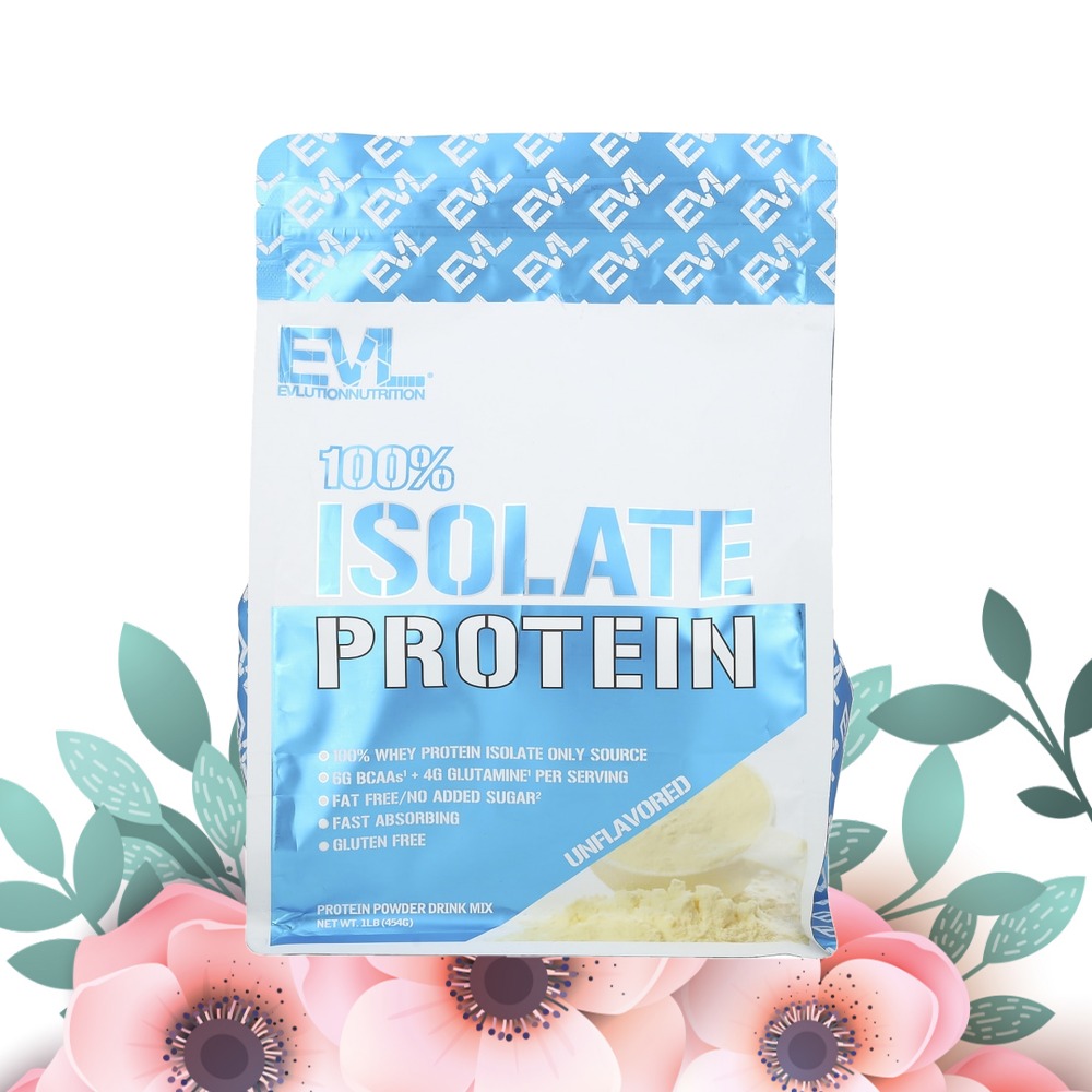 EVL 아이솔레이트 프로틴 무맛 454g 단백질보충제 454g, 1개 - 상품 이미지