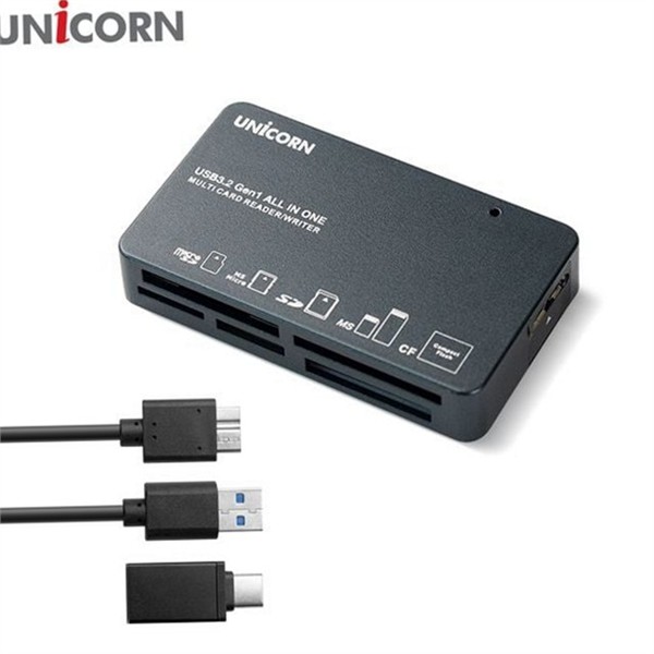 6in1 멀티 카드 리더기 휴대용 usb c 타입 카드 - 상품 이미지