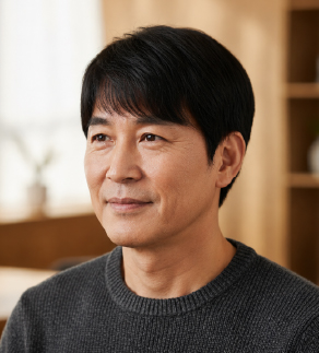 리안위그 남성 맞춤가발 50대 가을 내추럴 스타일 - 상세 이미지 3