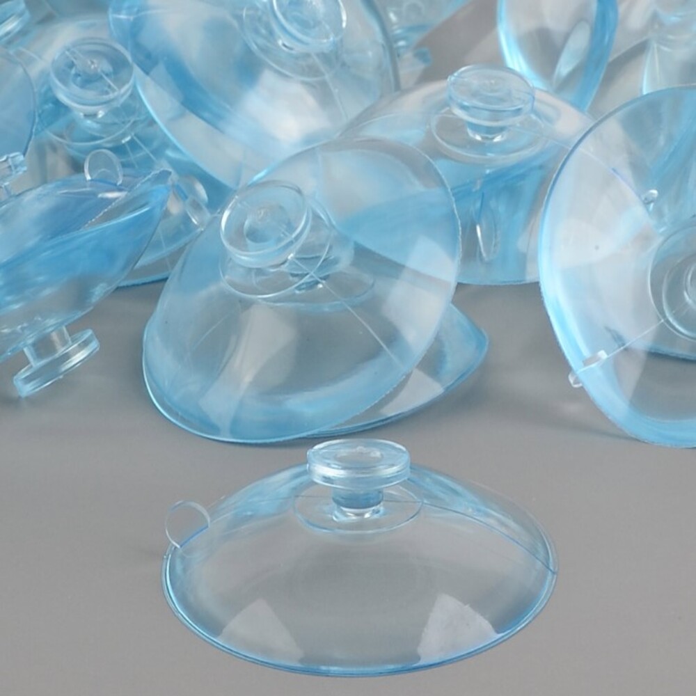 국내산 (아트사인) 흡착판 큐방 45mm (250개입) 다목적 탈부착 투명 흡착판 - 상품 이미지