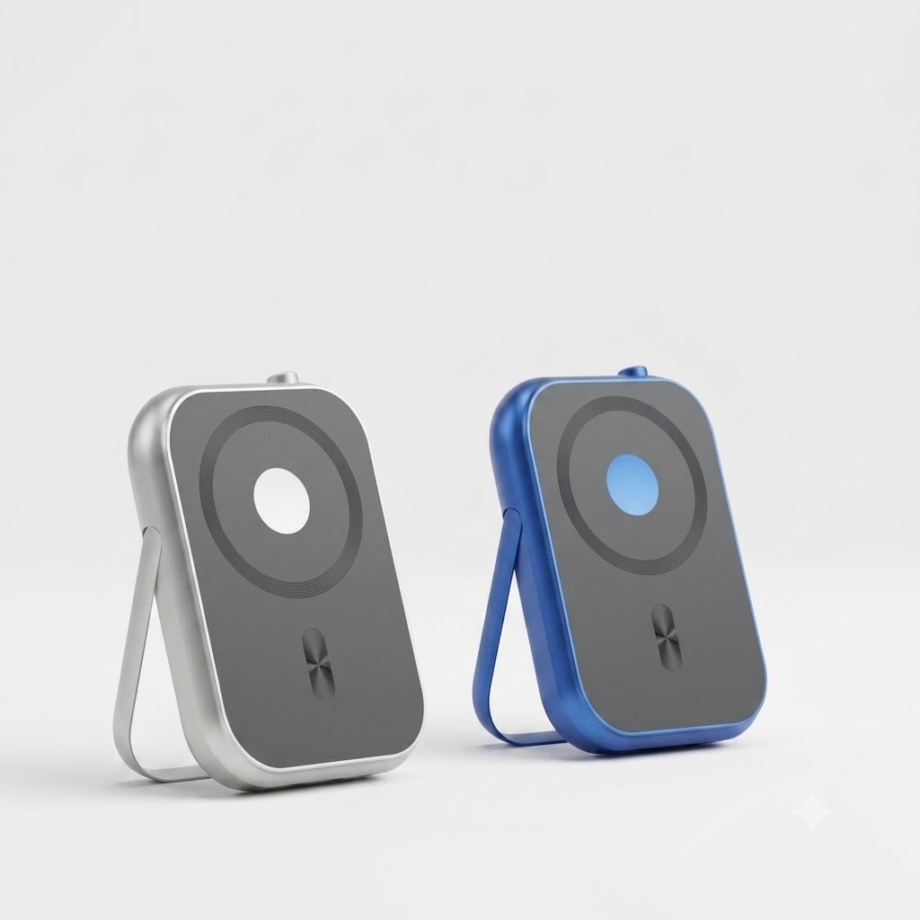 20W PD 대용량 휴대용 맥세이프 고속 무선 충전 스탠드형 보조배터리 10000mAh - 상세 이미지 2