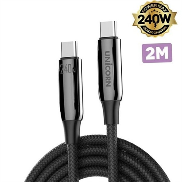 초고속 c 타입 충전 케이블 240w 튼튼한 usb c 타입 - 상품 이미지