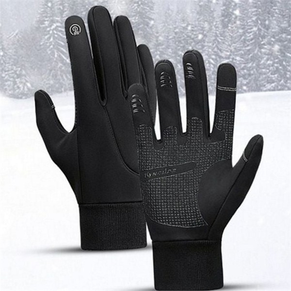 방한 남성 스포츠 장갑 방수 남성 등산 장갑 겨울 아웃도어 - 상품 이미지