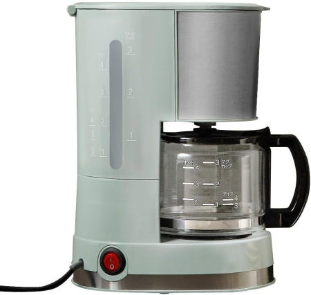 カインズ 케인즈 빈트 SCM403 커피 메이커 폭 70인치(79cm) 깊이 45인치(5cm) 높이 99인치(252cm) 컵 드립형 서버 4개
