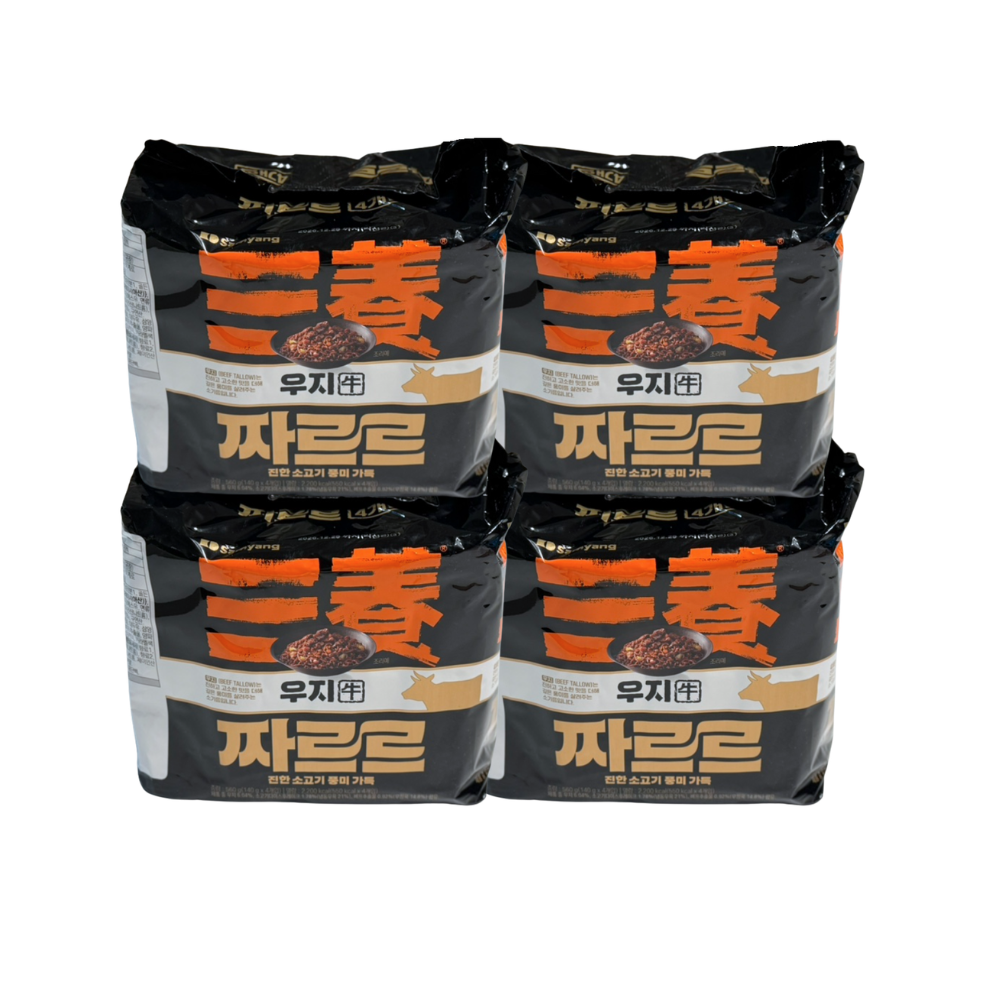 삼양 짜르르 우지 짜장라면 140g 4입 x4개 봉지라면 - 상품 이미지