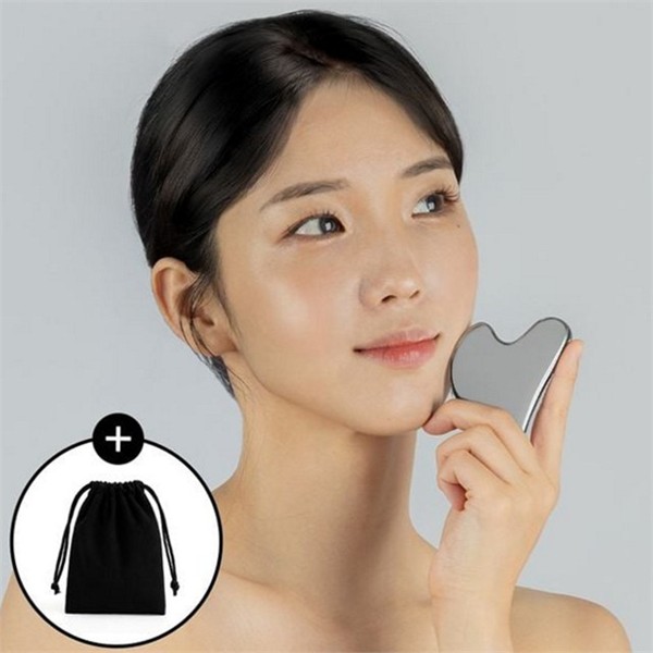 얼굴 승모근 괄사 마사지 전신 스테인리스 괄사 홈케어 림프 - 상세 이미지 2