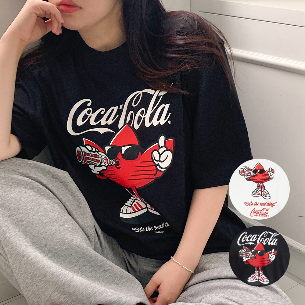 아디다스 코카콜라 남성 반팔 티셔츠 그래픽 클래식 - 상품 이미지