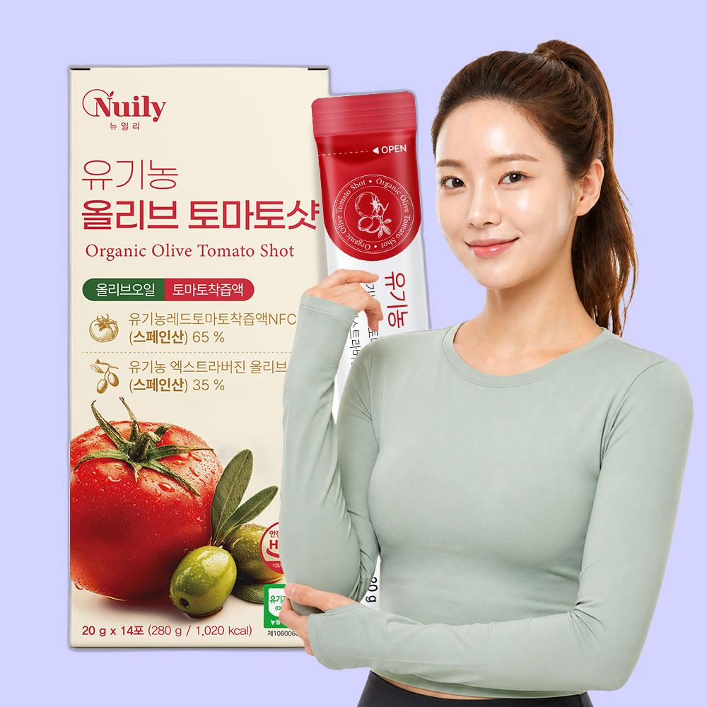 유기농 올리브오일 토마토샷 올토샷 1통 올리브토마토 - 상품 이미지