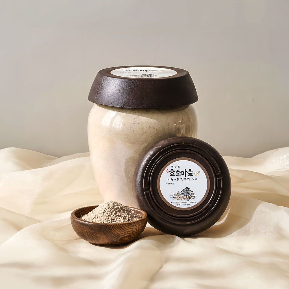 백준호 효소마을 국산 쥐눈이콩 청국장가루 청국장분말 500g 1kg - 상품 이미지